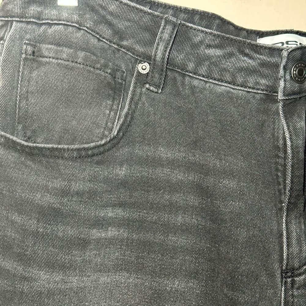 RSQ Classic Charcoal Low Rise Loose Straight Wide Leg Denim Jeans Size 32 - Picture 16 of 16